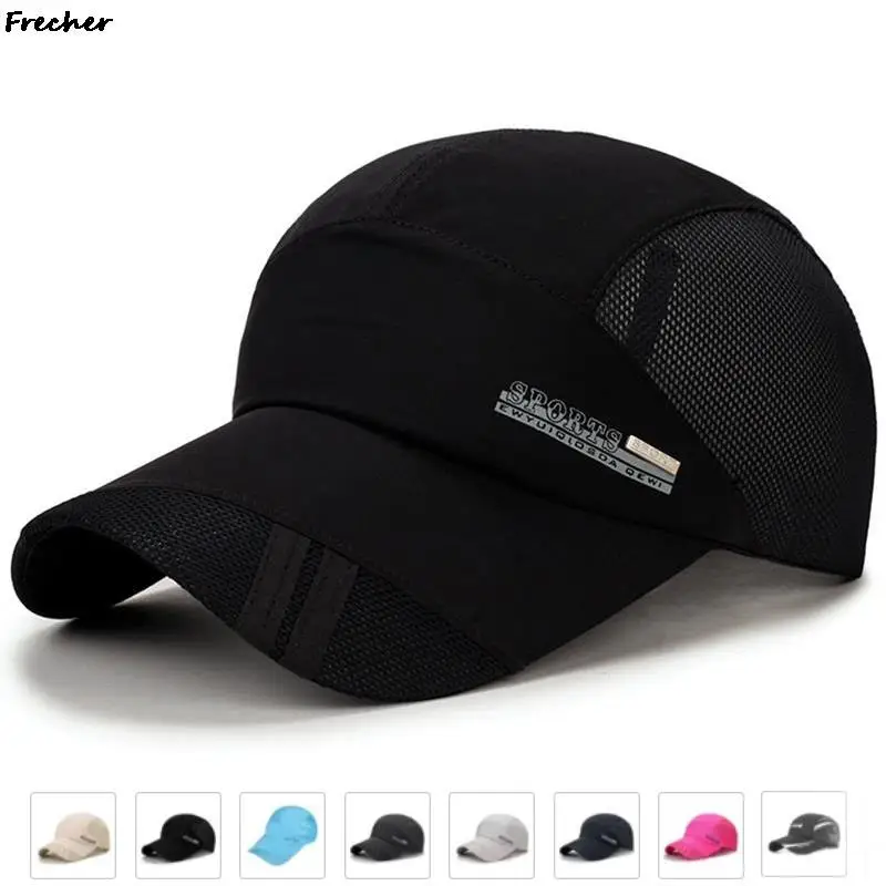 IrregularMeshSportsCapsRunningCyclingFitnessVisorsGolfCap