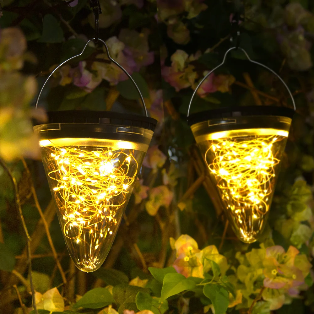 New Solar Garden Lights Hanging Pation Chandelier Outdoor Landscape Balcony Home Yard Decoration for Holiday Party Best Gifts billie holiday billie s best 1 cd