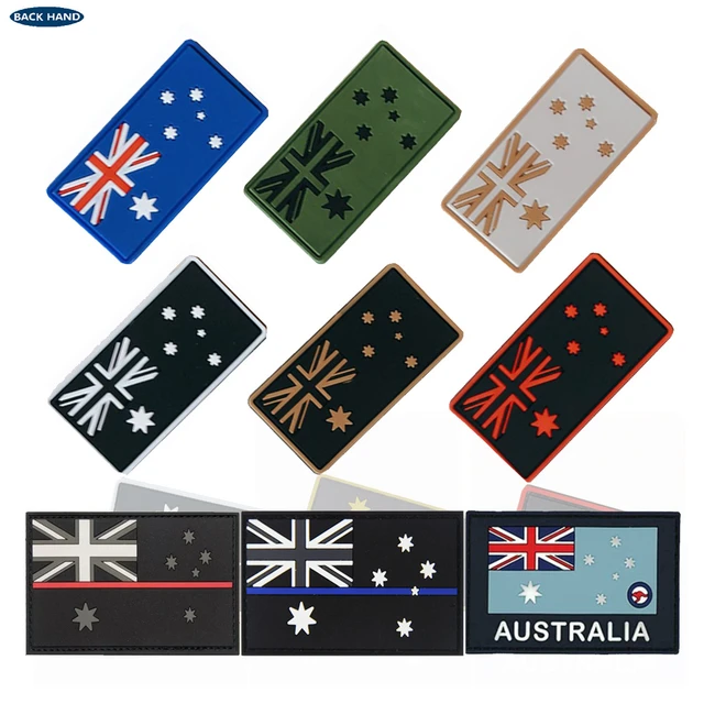 Parche de la bandera nacional de Australia - Parche de velcro