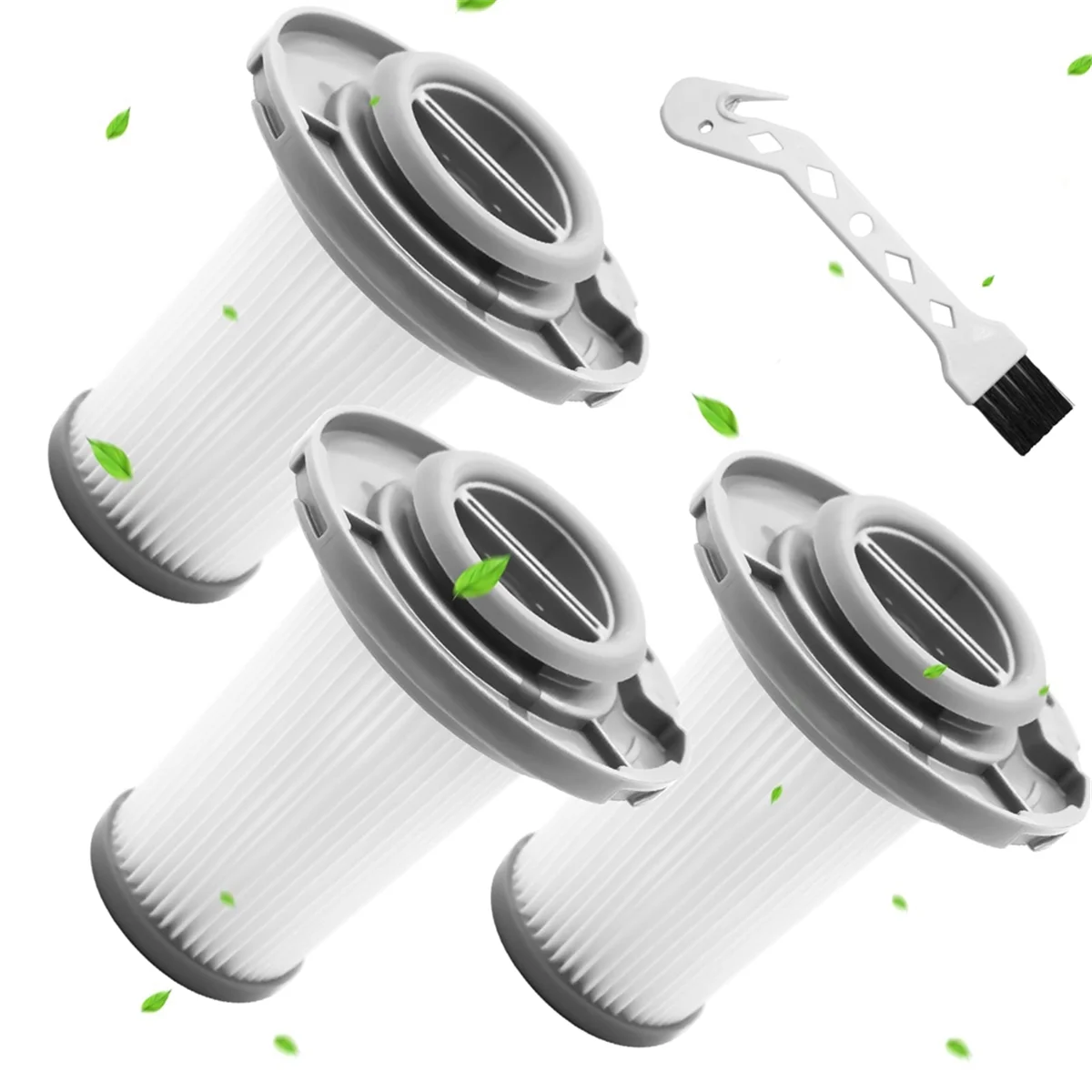 Replacement Filters 3 Pack for Rowenta Vacuum Cleaner for Rowenta X-Force Flex 8.60 RH96