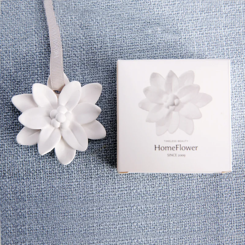 Aromeasy Ceramic Aromatherapy Air Freshener Aroma Mist Maker Diffuser With Aromatic Ribbon Home Decor_voghion.com