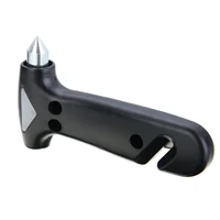 Mini Emergency Car Hammer Glass Broken Window Escape Safety Escape Knife Car Emergency Tool  Seatbelt Cutter Window Breaker 2