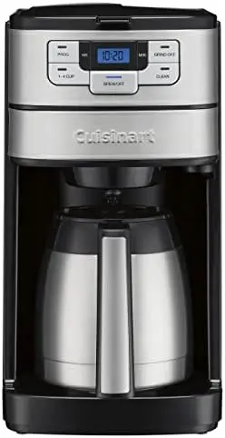 

Automatic Coffeemaker Grind & Brew, 12-Cup Glass, Black