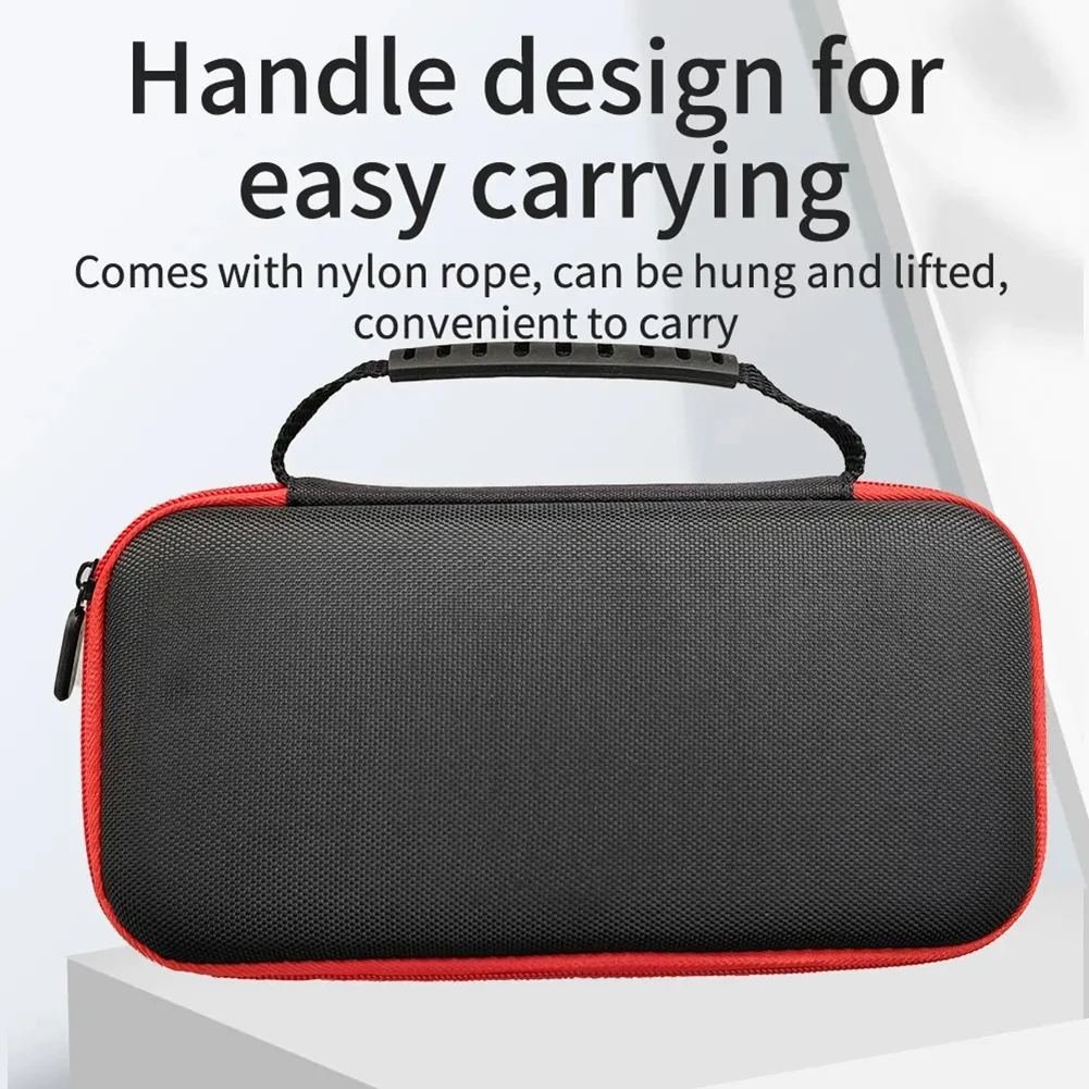 Portable Carrying Case with Mesh Pocket Anti-scratch Hard Shell Storage Bag Game Console Accessories for Anbernic RG556