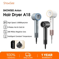 Showsee Hair Dryer A18 High Speed Negative Ionic Blower Quick Drying Hair Care With Constant Temperature Hair Dryer 1