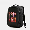 LED Luminous Backpack Men's Business Advertisement DIY Smart Backpack 16-inch Laptop Waterproof USB Charging Port Backpack 1