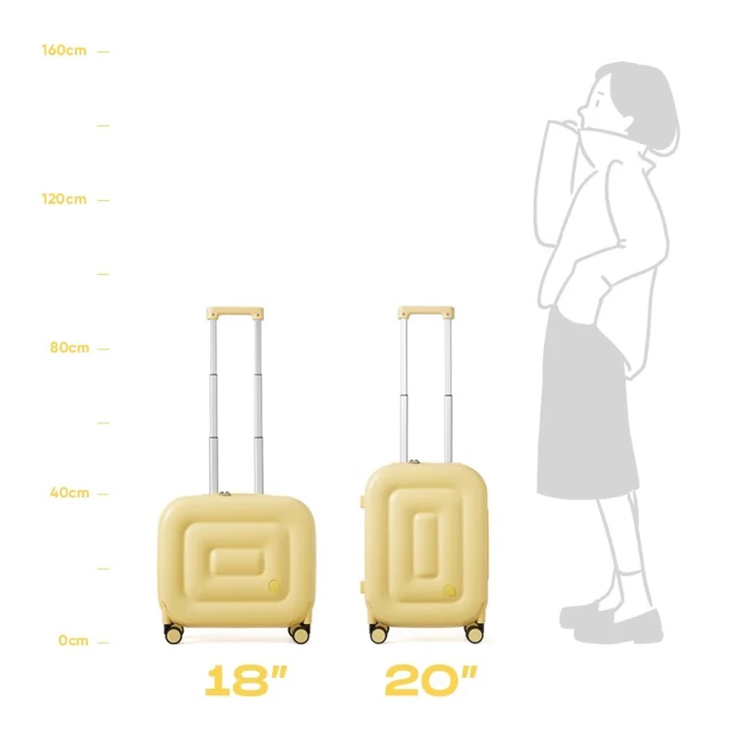2023 New High Profile Horizontal Luggage Ladies 20