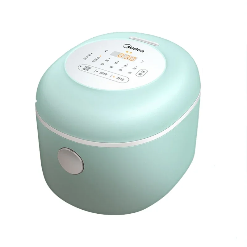 

Midea Mini 1.6L Rice Cooker for 1-2 People Automatic Cooking Pot with Multiple Functions Cute and Functional for Dormitory 220V