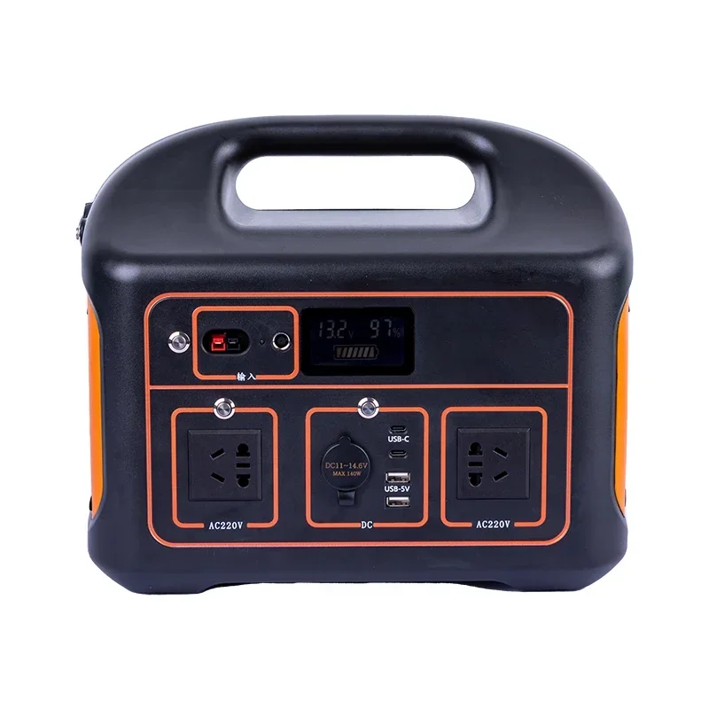 220V Pure Sine Wave Backup Power Generator Lithium Battery Portable Power Station 1000w Bank Solar Panels Solar Flashlight