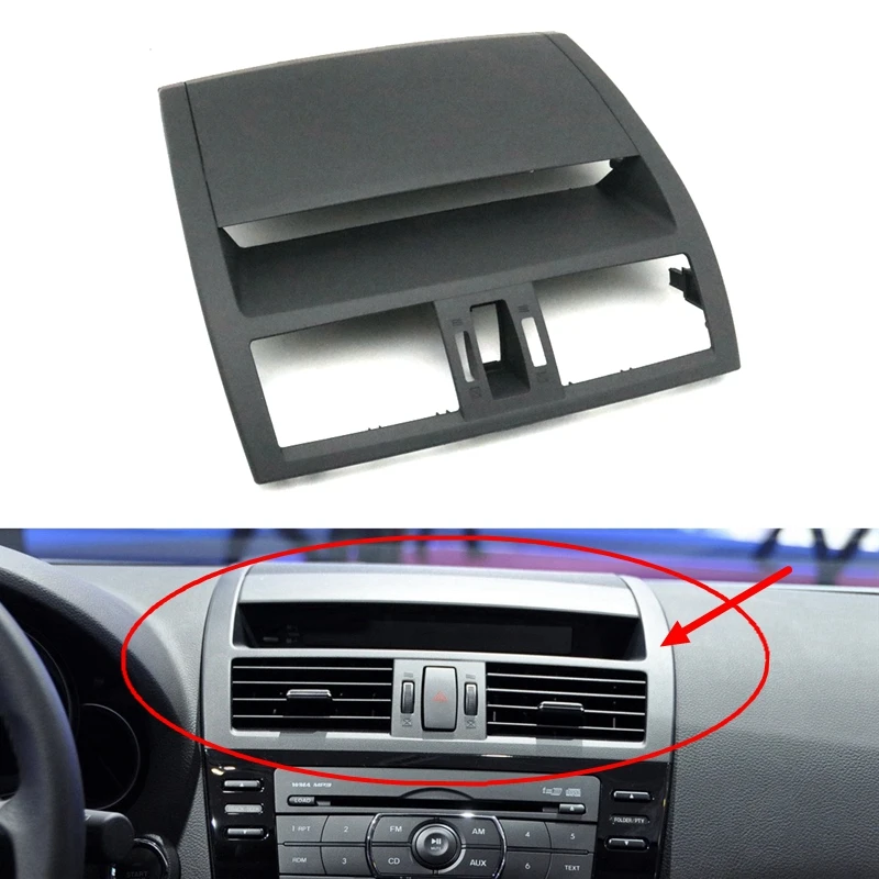 

GV7D-55-311 Car Instrument Panel Air Outlet Trim Cover A/C Conditioner Frame For Mazda 6 GH 2009 2010 2011 2012