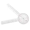 Portable Goniometer Medi cal Joint Ruler Calibrated Orthopedics Angle Rule Spinal Finger Angle Ruler Protractor 13-inch 5