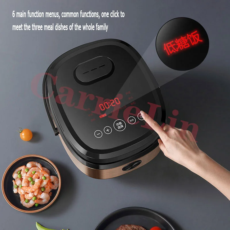 Rice Cooker 3L Electric Cooker Multifunctional Intelligent Automatic Kitchen Appliances Rice Soup Separation