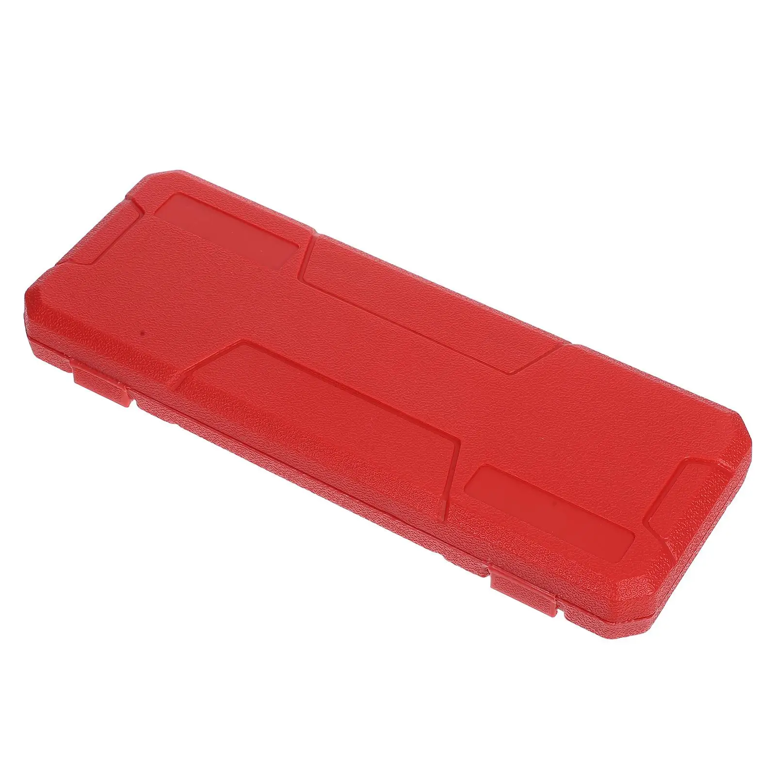 Red Digital Caliper Box Plastic Vernier Case Tool Storage Container Protective Gauge Holder Measuring Instrument Tools Packaging