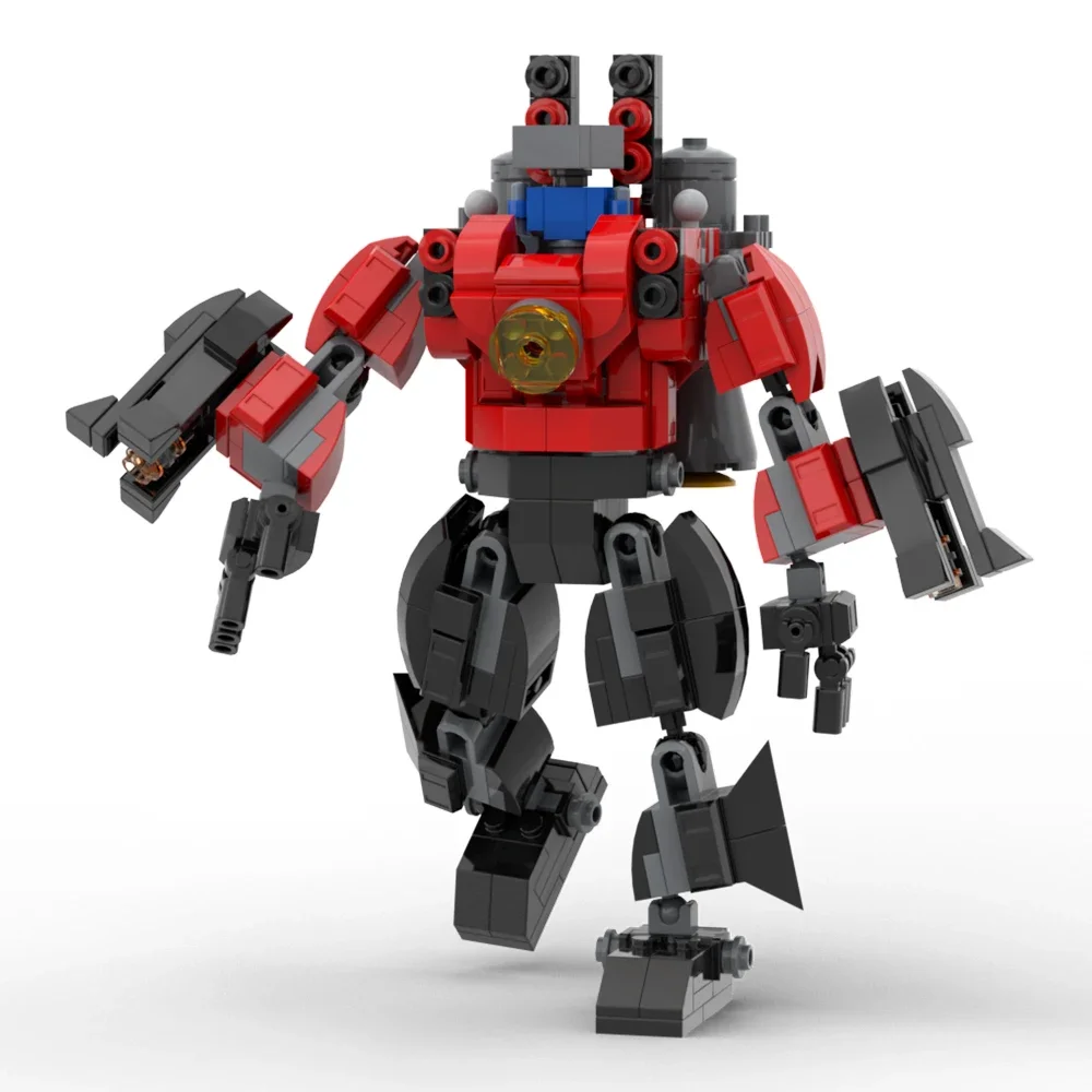 

Строительные блоки BuildMOC Hot TITAN, модель камеры, большой игровой ТВ-человек, кирпичи Skibidis все-таки громкоговоритель, титан, игрушки, подарок для детей