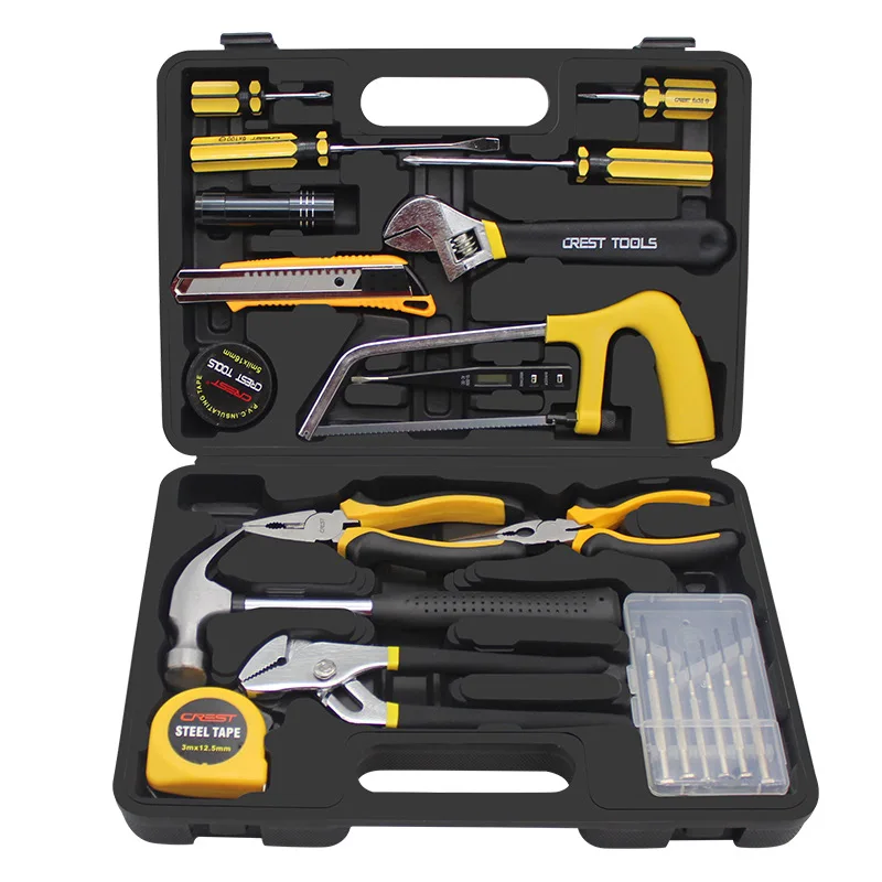 Top Quality Multifunction Tools Manufacturer 22pcs Kit Tools Portable Auto Repairing Hand Toolbox Set