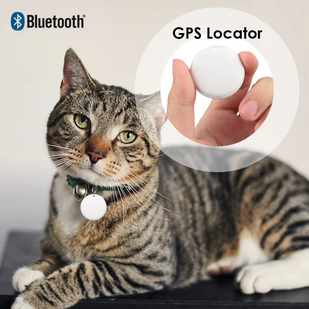 

NEW Smart Bluetooth GPS Tracker Real-time Tracking Anti-theft Anti-lost Key Pet GPS Locator Positioning Anti-loss Device Cd Case