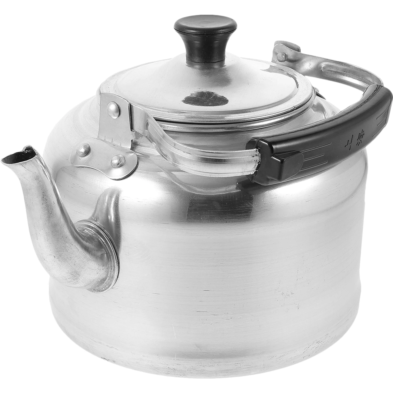 

Old-fashioned Aluminum Kettle Gas Stove Large Capacity Restaurant Tea (20cm Polished Kettle) Coffee Daily Use Kitchen Water Pot