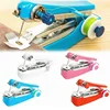 Portable  sewing machine mini sewing machine Household Simple Needlework Manual Crop Repair Clothes Fabric hand sewing machine 2