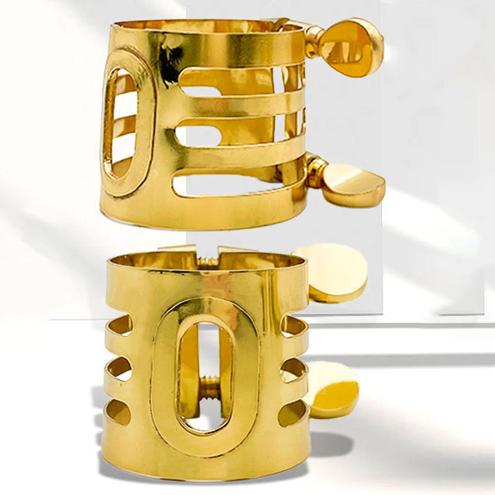 Saxophone Ligature Clamp for Soprano Alto Tenor Sax Clarinet Mouthpiece clarinet and saxophone accessories,saxophone and clarinet mouthpieces