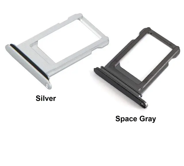 Vassoio SIM Per IPhone XS - Grigio, Con Pin E Guarnizione