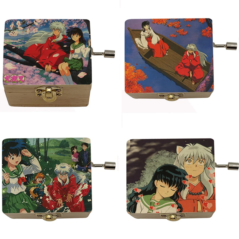 To Love's End Futari no Kimochi from anime movie InuYasha Wooden