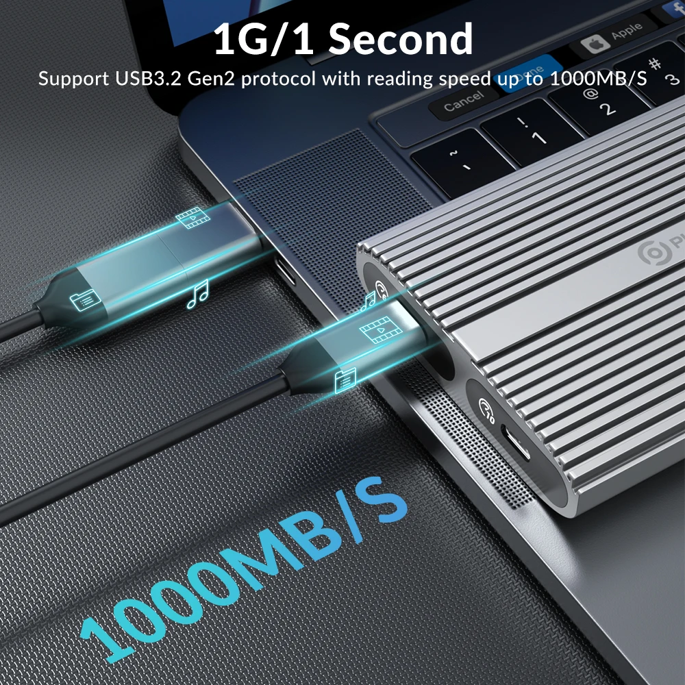 PHIXERO     M.2 NVMe 2bay SSD Ŭ, 10Gbps Ÿ ӵ Ʈ 3,  ư ȣȯ 