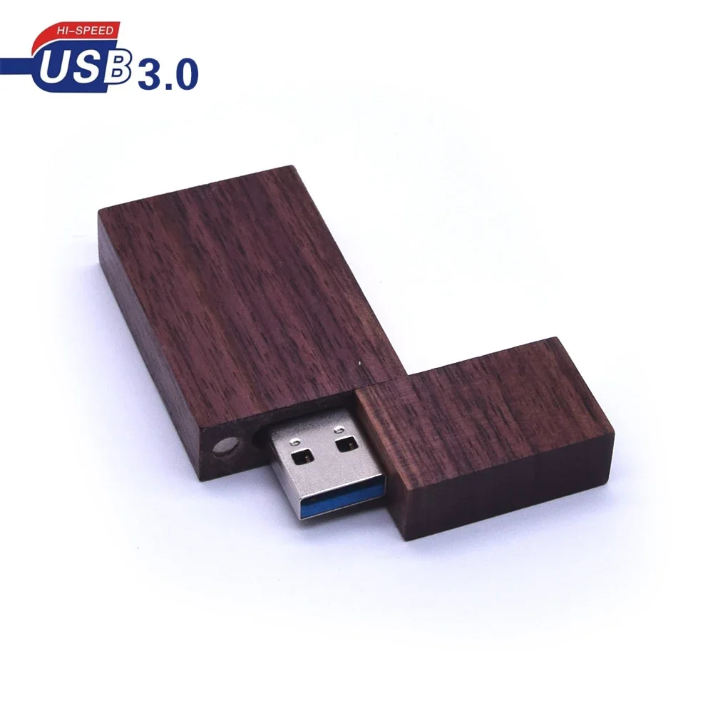 박스 플래시 드라이브 메모리 스틱 나무 USB 3.0, 결혼 선물용 U 디스크 펜 드라이브, 64GB, 32GB, 16GB, 8GB, 4GB