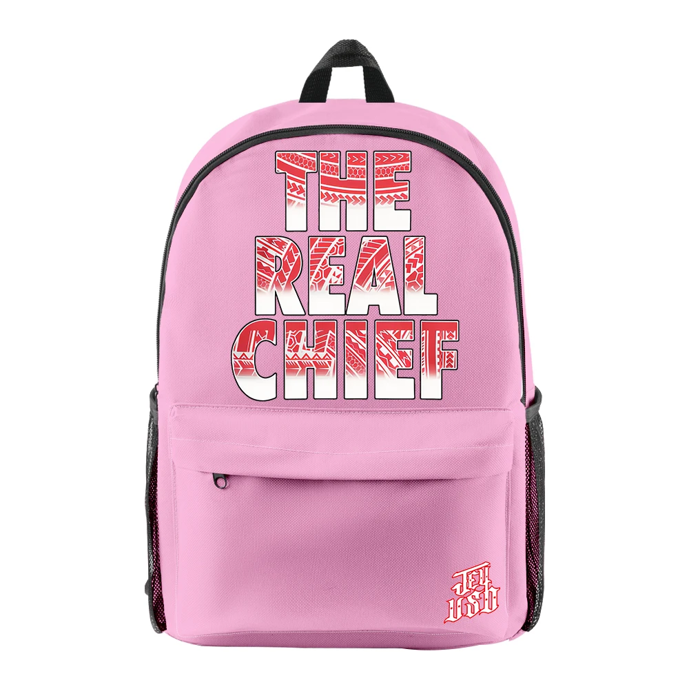Jey Uso The Real Chief Merch Backpack Women Men Rucksack Unisex Travel Bag Packsack Casual Daypack Fashion Bags 5