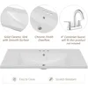 36 Inch Bathroom Sink with Sink, Standalone Single Basin Sink Set, Cabinet with 6 Drawers and Adjustable Shelves 6
