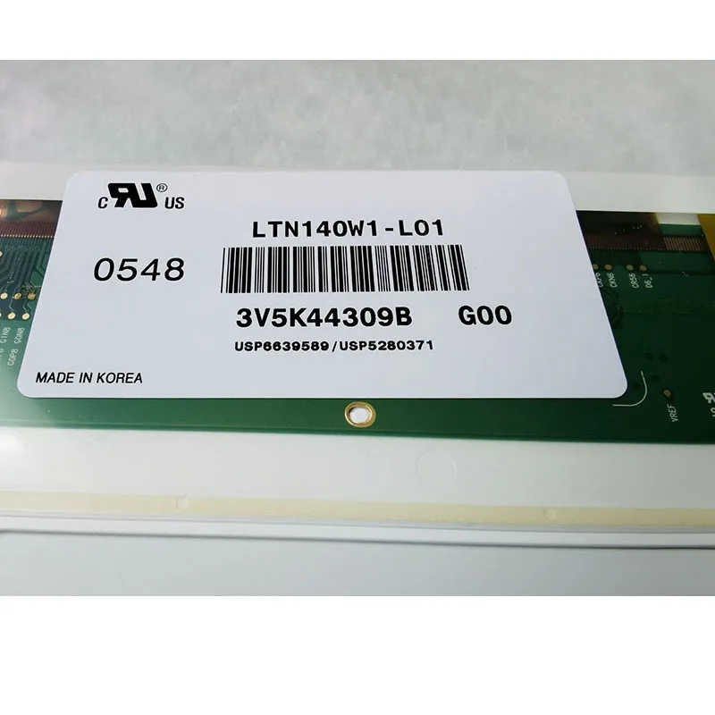 LCD LTN140W1 LTN140W1-L01 1280x768 LVDS 30  CCFL Ʈ LCD ȭ ÷ Ʈ, 14 ġ