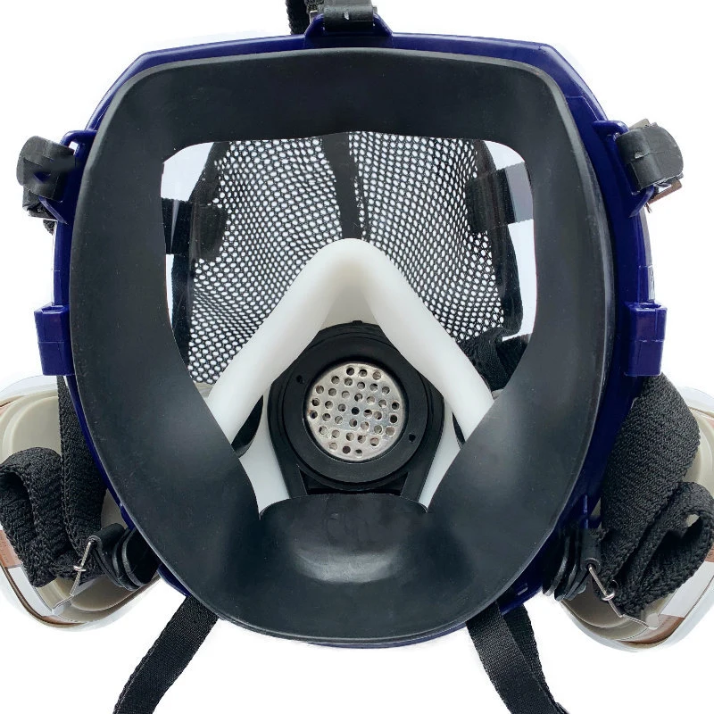 Gas Mask Multifunctional 6800 Ultra-Transparent Fully Sealed for Industrial Spray Paint