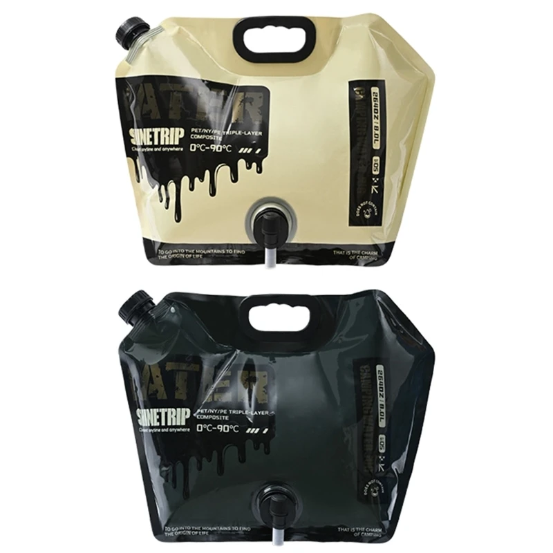 

Collapsible Water Container Lightweight Water Tanks Storage Jugs Foldable Water Bucket Camping Water Bags Space Saving
