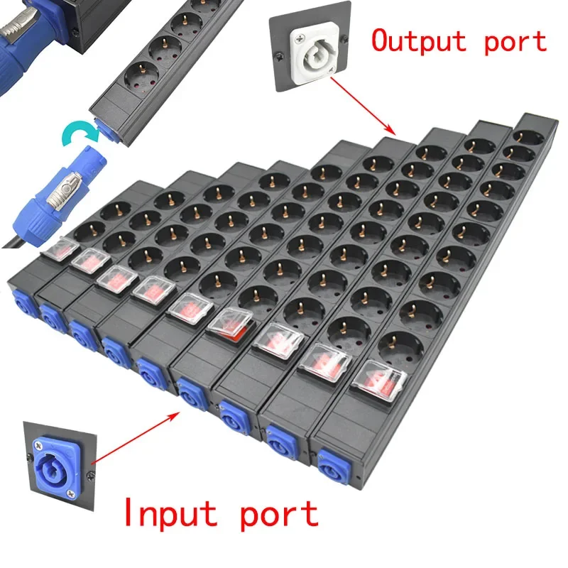 PDU power board network cabinet rack intelligent Schuko Powerlink box ...