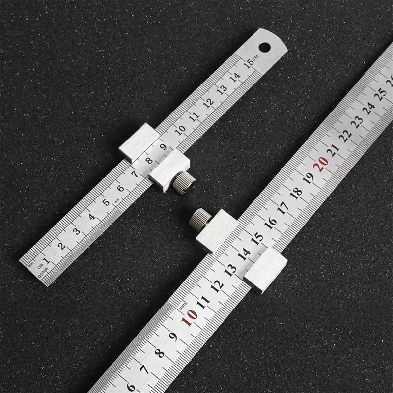 Woodworking Ruler Positioning Limit Block Image 5