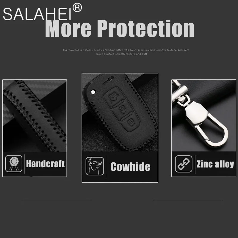 Luminous Car Key Case Shell For Great Wall Haval Coupe H7 H8 H9 GMW H6 Smart Cover Color Stripe Remote Fob Shell Case Keychain