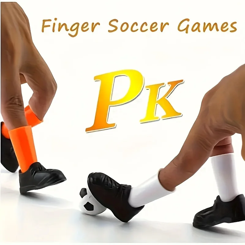 Interactive Fingertip Soccer Set,Youngsters's Desktop Finger Soccer Sports Competition Parent-Youngsters Board Game