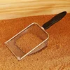 Stainless Steel Cat Litter Scoop - Long Handle Deep Shovel, Non-Stick Coated Mesh, Pet Waste Cleaning Tool for Cats, Reptiles 3