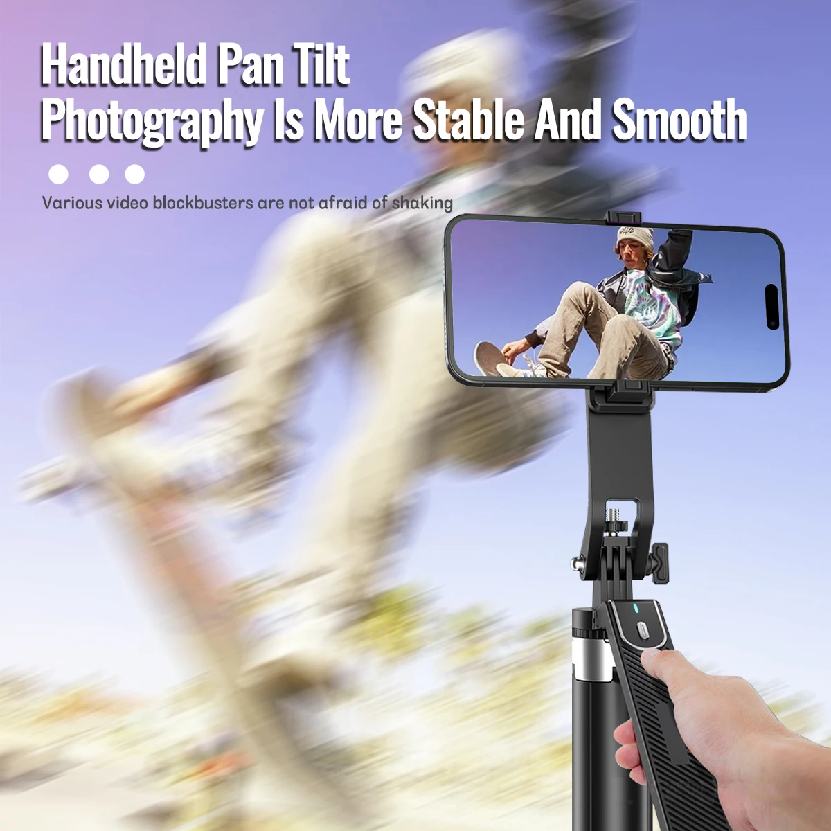 Selfie Stick 360&deg; Rotation with Fill Light 1.8M Extendable Selfie Stick Tripod with Wireless Remote & Video Balance Handle
