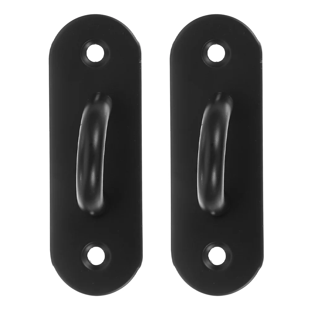 

2 Pcs Wall-mounted Exercise Anchor Station Strap Heavy Duty Hooks Resistance Band Anchors Hammock Bands