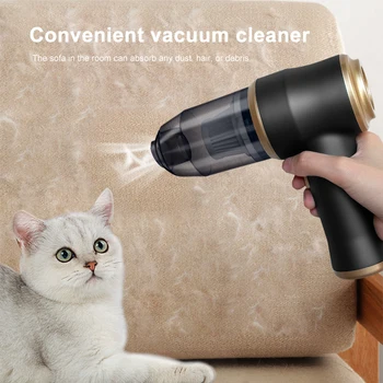 High Power Car Blower Vacuum, 2-in-1 Strong Suction & Blowing, Portable for Auto/Home Cleaning, Dust Removal from Seat/Mat/Trunk 3