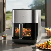 Supor Dual Heat Source Air Fryer - Far Infrared & Visible. Multifunctional Intelligent,  Freidora de Aire Sin Aceite 1