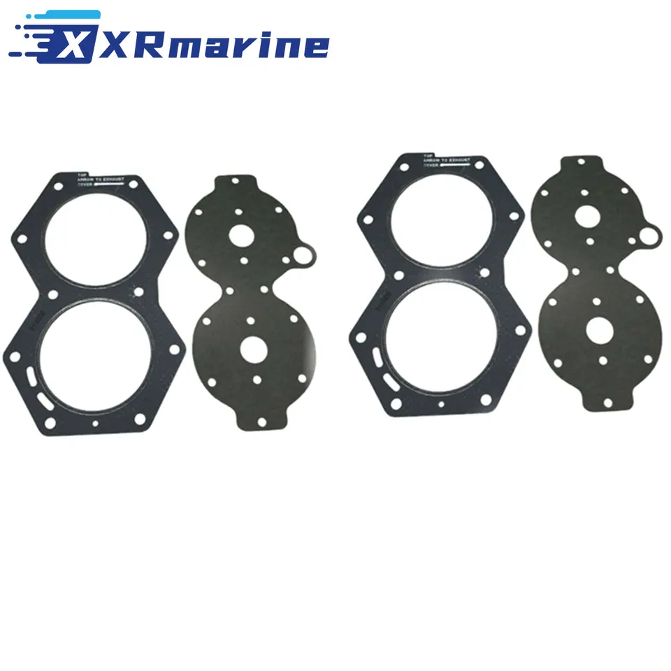 2-Pack Carburetor Rebuild Kit For Johnson Evinrude V4 85-140 HP – Includes Gaskets & Seals (skyup2018)