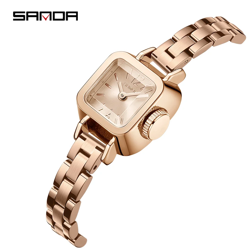 SANDA العلامة التجارية الجديدة 1117 ساعة كوارتز نس...