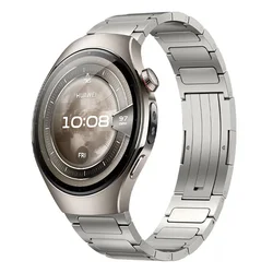 Premium 22mm Titanium Alloy Lightweight Strap Bracelet - 22mm Width strap (Titanium color)