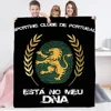 Portuguese Sporting Football Clubs Logo Microfiber Bedding Plaid Blankets and Throws Designer Throw Blanket for Sofa Decoration 2