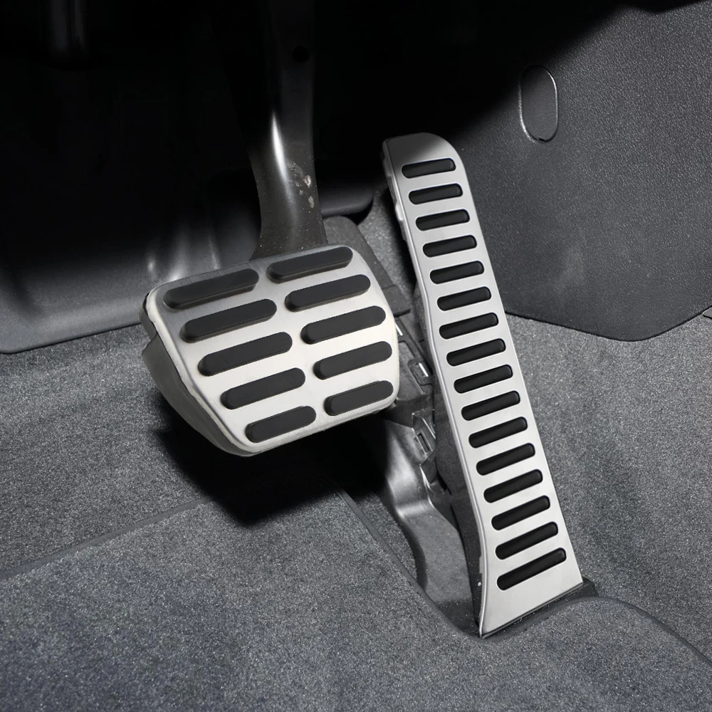 Car Pedals Car Pedals For Audi Q3 2013-LHD Accelerator Brake Foot Rest Pedal Pads Cover