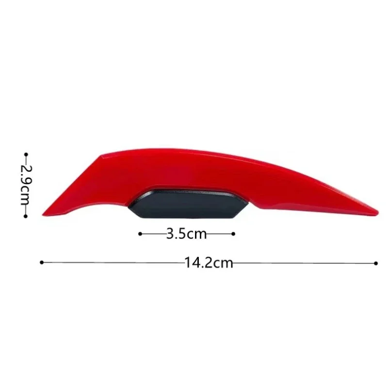 2pcs Universal Motorcycle Winglet Aerodynamic Spoiler Wing Side Spoiler Sticker Dynamic Wing For Motorbike Scooter Accessoires