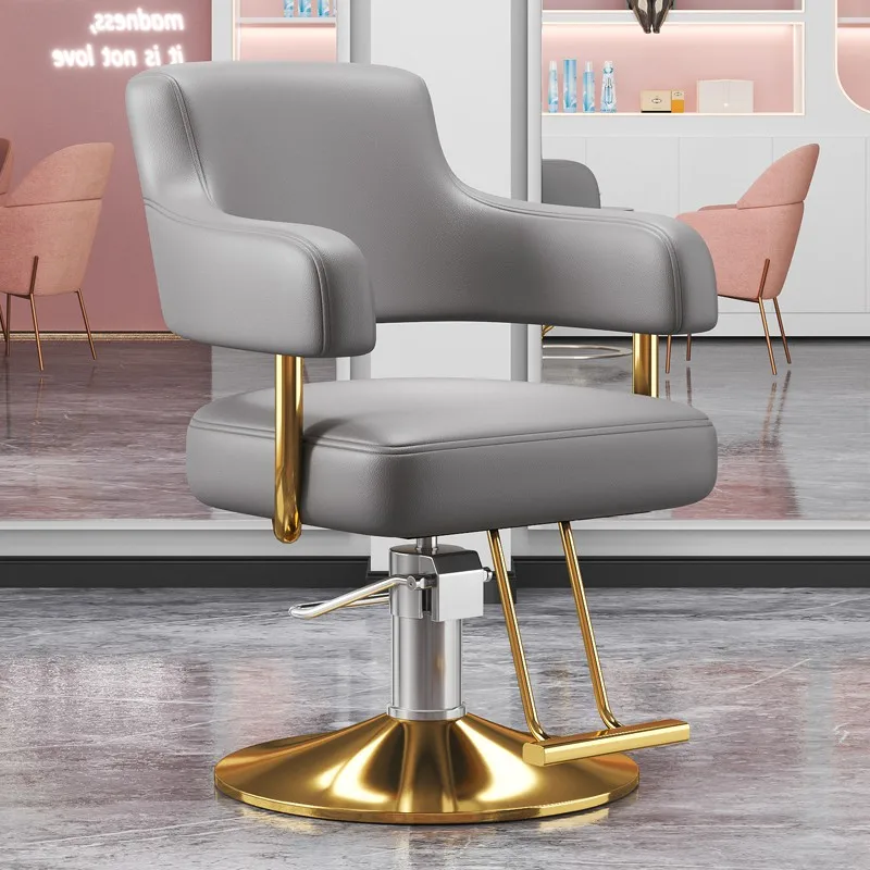 Swivel Barber Chair Desk Nail Stylist Dining Shampoo Chair Dental Bar Bershop Tabouret Estheticienne Counter Furniture