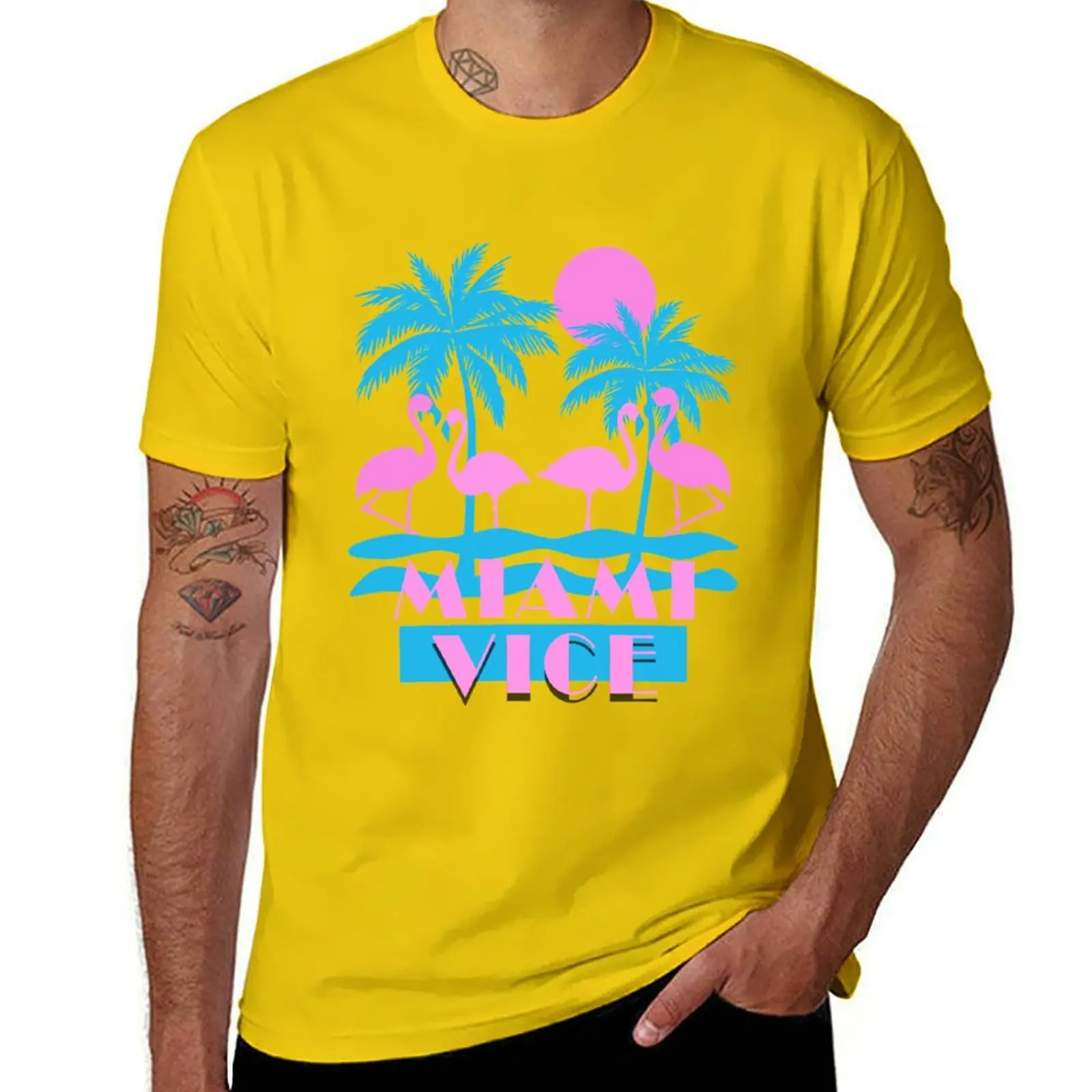 トップス Miami Vice (2006) Promotional T-Shirt Miami Vice (2006