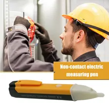 

Electricity Test Pencil LED Working Light Portable Tester Outlet Voltage Detector Sensor Tester Pen LED light AC 110V-220V